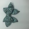 Blue Mermaid Double Fin Tail Bow