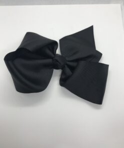 Simple Black Hair Bow