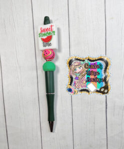 Sweet Summer Time Beaded Pen