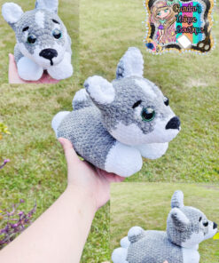 Huskey/ wolf Crochet Plushie